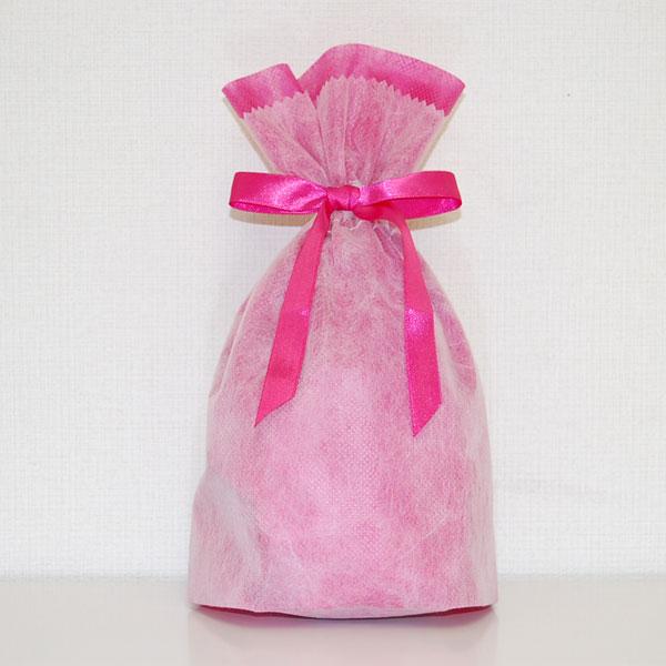 【handmade】巾着袋S リボン シモジマ 不織布リボン巾着袋 Sサイズ(ピンク) 返品種別B : Joshin web
