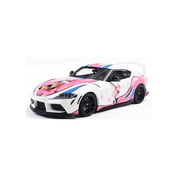 ソリド 1/ 18 トヨタ GR スープラ ソリドワークス 痛車 2024 (ホワイト