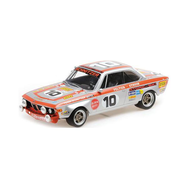 ミニチャンプス 1/ 18 BMW 2800 CS FITZPATRICK/ PELTIERE