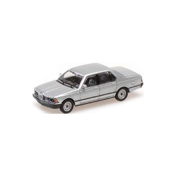 ミニチャンプス 1/ 87 BMW 733I (E23) 1977 シルバー(870020401