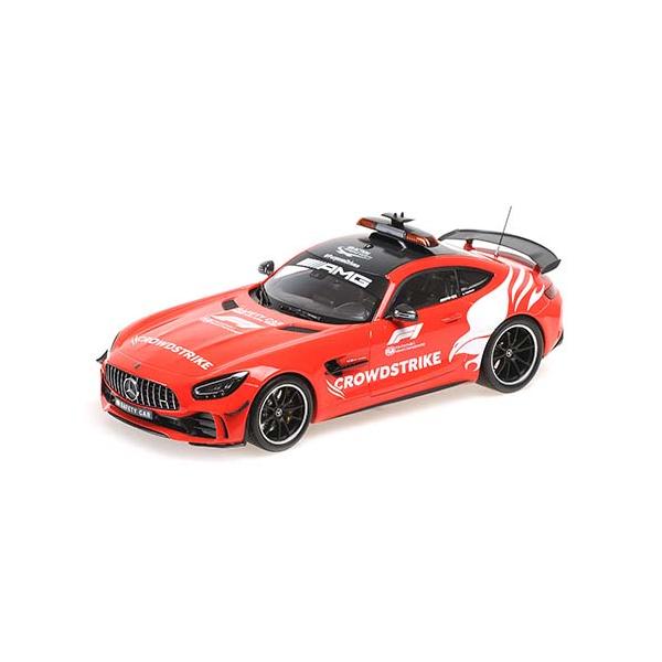 ミニチャンプス 1/ 18 メルセデス AMG GT-R セーフティーカー フォーミュラ ワン 2021(155036095)ミニカー 返品種別B