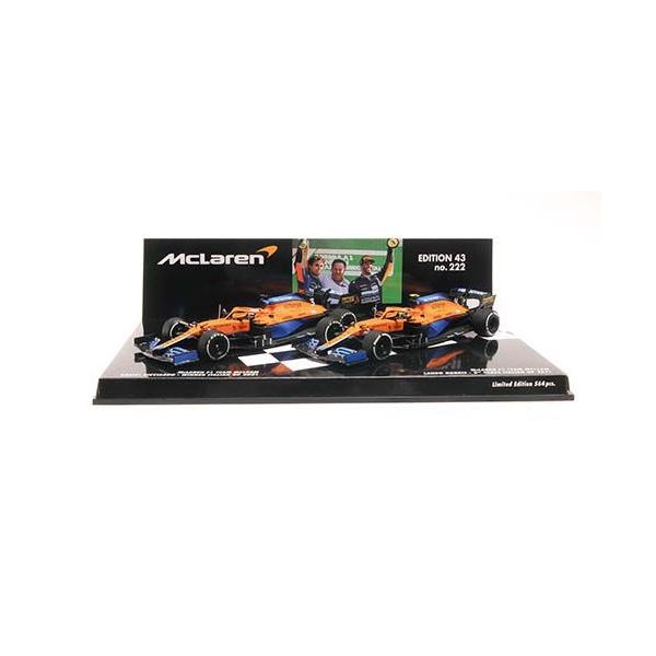ミニチャンプス 1/ 43 マクラーレン F1 チーム MCL35M リカルド