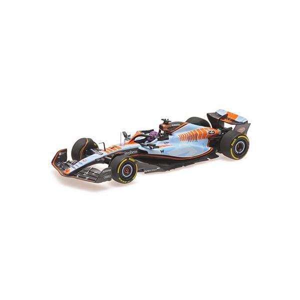 ミニチャンプス 1/ 43 ウィリアムズ レーシング FW45 アレクサンダー・アルボン シンガポールGP 2023(417231623)ミニカー 返品種別B
