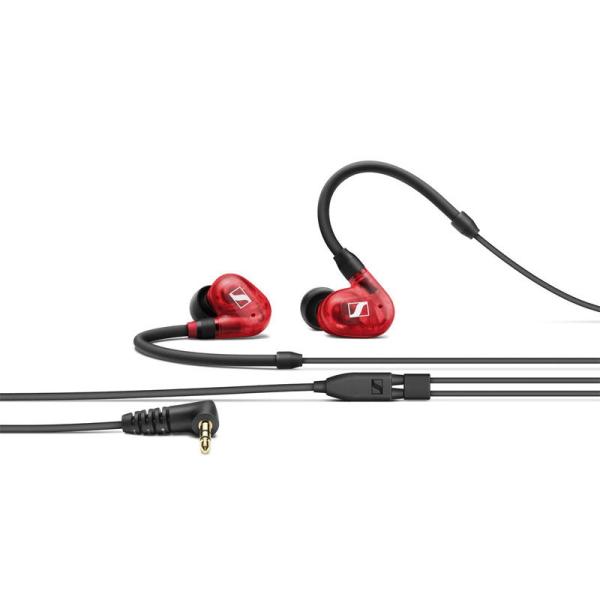 SENNHEISER（ゼンハイザー） ダイナミック密閉型カナルイヤホン(レッド