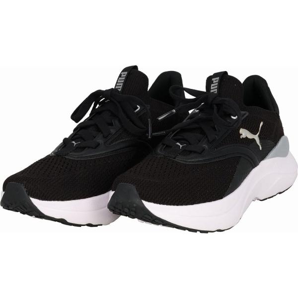 プーマ レディース ソフトライド メイブ ランニングシューズ(プーマ ブラック/ サイズ：24.0cm)  返品種別A