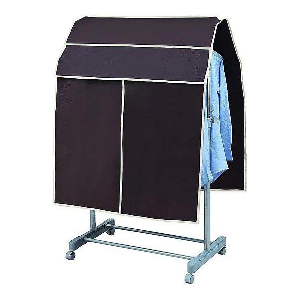 在庫状況：お取り寄せ/7日〜10日で出荷/◆ハンガーラックに掛けた衣類をホコリから守ります◆見た目もスッキリして生活感を隠せます◆メッシュの窓付きで中の衣類が分かりやすい/[PLOPHCBR]