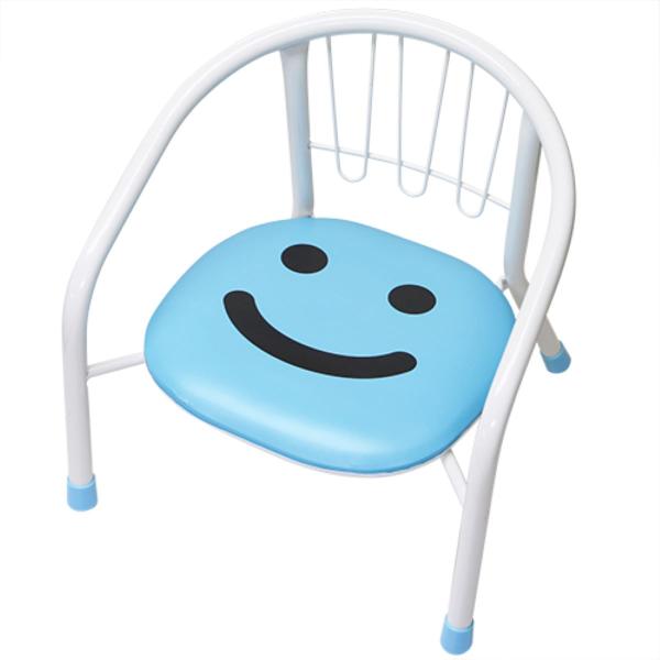 在庫状況：在庫僅少/◆スマイルフェイスのベビーチェア!座ると音が鳴ります /[YATOMIMXCF2BL]