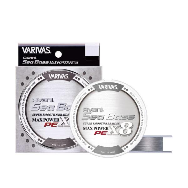 他サイト： バリバス アバニ シーバスPE マックスパワー X8 150m ステルスグレー(1.2号/ 最大24.1lb) ／3日〜6日で出荷／ 返品種別Bの商品画像