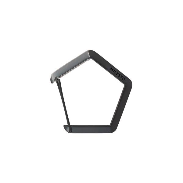 在庫状況：お取り寄せ/お届け：約2週間/◆耐荷重25kg!デザイン性と機能性を兼ね備えたバッグハンガー/[MLS852BK]