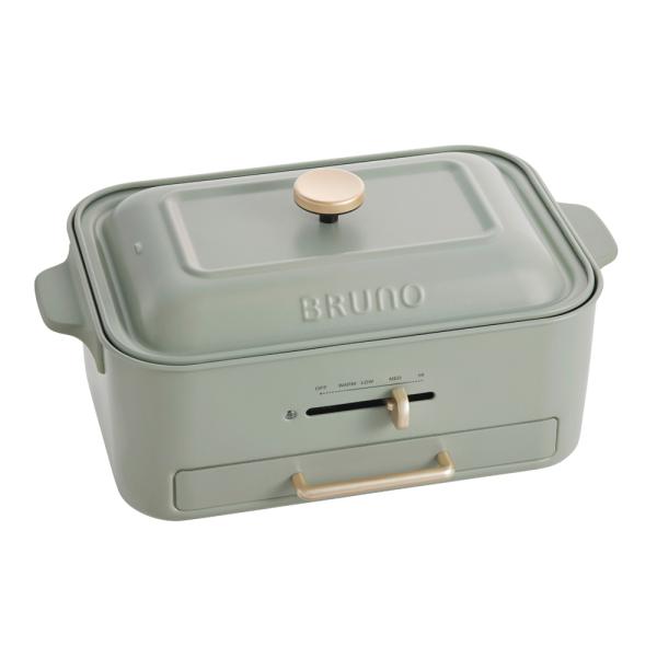 BRUNO（ブルーノ） コンパクトグリルホットプレート グリーン BRUNO