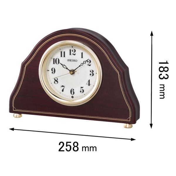 SEIKO（セイコー） 電波置き時計SEIKO 電波置時計 BZ-239-B 返品種別A