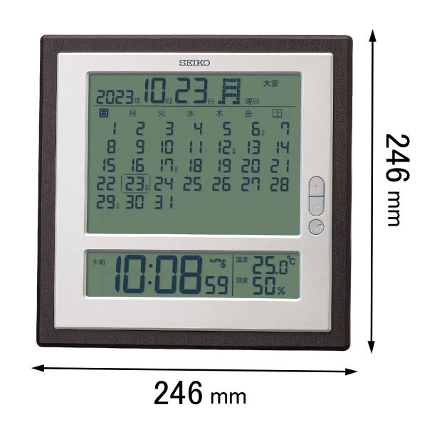 在庫状況：在庫僅少/2023年11月 発売/【セイコー　クロック 延長保証サービスのお知らせ】(2024年 6月 1日)以降ご注文分より延長保証サービスがスタートしております。(2024年 6月 1日)以降メーカー出荷分よりご登録用の二次元...