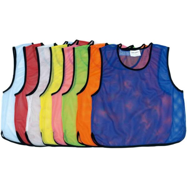 在庫状況：お取り寄せ/※画像は代表画像です。※本製品はカラー・蛍光イエローの無地、ジュニアサイズとなります。◆メッシュベスト無地、ジュニア用◆着脱しやすいように首周り前を少し大きく開けたデザイン/[B3768YTOEILIGHT]