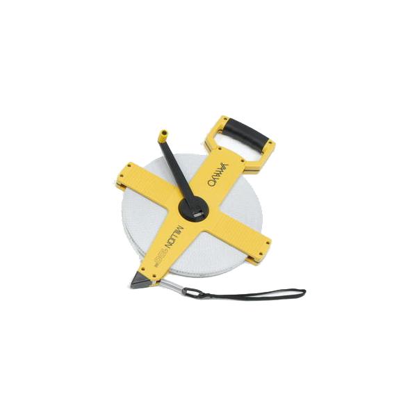 在庫状況：お取り寄せ/◆耐久性・メンテナンス性が高いオープンタイプケースのJIS1級巻尺◆握りやすいラバーグリップ◆表1目盛2mm、裏1目盛5mm/[G1299TOEILIGHT]