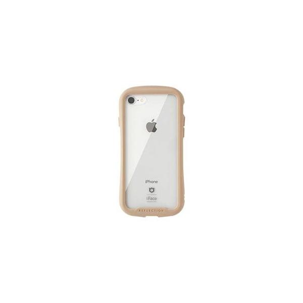 他サイト： Hamee iPhone SE(第2世代)/ 8/ 7用 iFace REFLECTION 強化ガラスクリアケース(ベージュ) 41-907146 返品種別Aの商品画像
