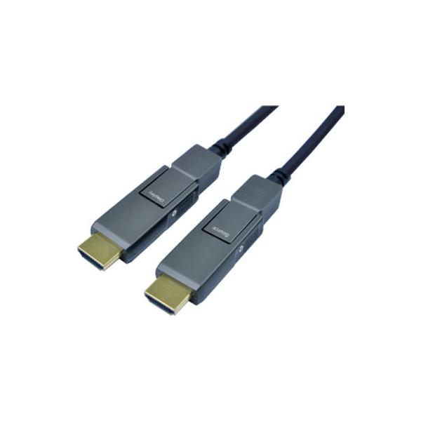 ジャパンマテリアル 着脱式 4KフルスペックHDMI光アーマーケーブル