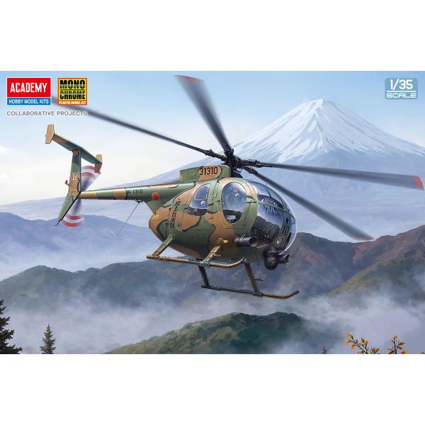 モノクローム 1/ 35 陸上自衛隊 OH-6D 観測ヘリコプター(MCT509)プラモデル 返品種別B
