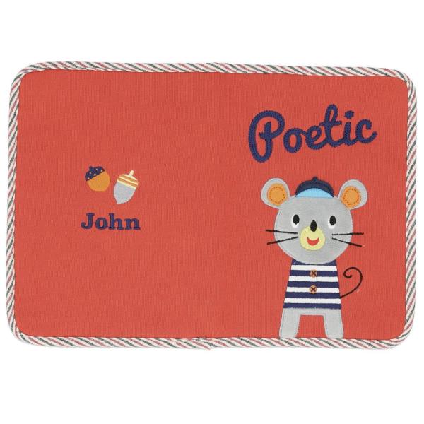 在庫状況：お取り寄せ/5日〜7日で出荷/◆動物のアップリケが可愛いDear POETIC マルチケースが発売。/[BF0200461A2E]