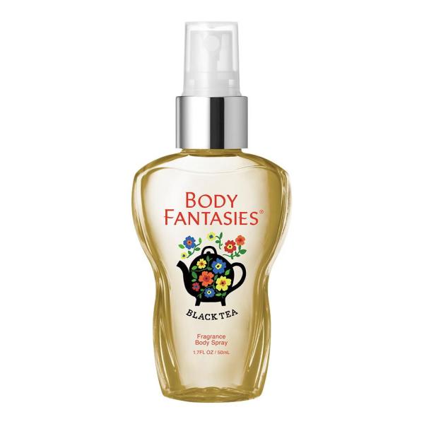 ボディファンタジー ボディスプレー ブラックティー 50mL フィッツコーポレーション 返品種別A