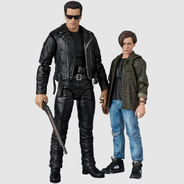 メディコム・トイ MAFEX T-800(T2 Ver.) ＆ John Connorフィギュア 返品種別B