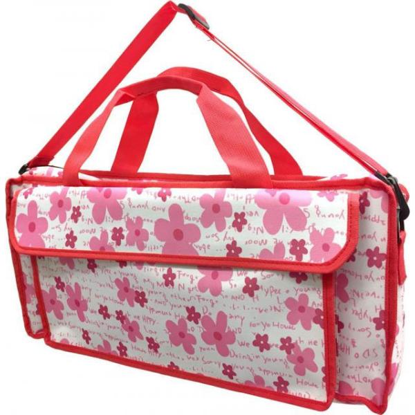 在庫状況：お取り寄せ/3日〜5日で出荷/◆スタンダードサイズの様々な32鍵盤ハーモニカに対応◆2Way仕様で持ち運びもラクラク◆教科書やリコーダーも収納可能/[KHB06GIRLYFLOWER]