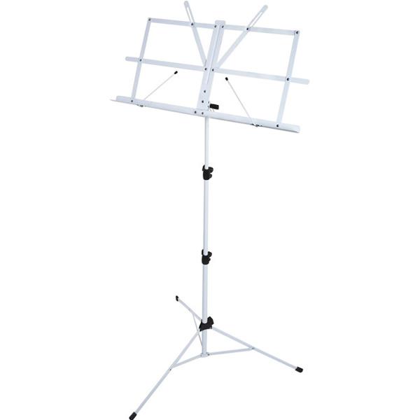 在庫状況：お取り寄せ/3日〜5日で出荷/◆折り畳み式譜面台の定番モデル◆カラー：ホワイト/[MS200JWH]