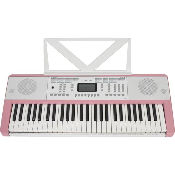 キーボード 電子ピアノ onetone ワントーン OTK-54N SAKURA ピンク 54鍵盤 子供 子供用 キッズ プレゼント  楽器