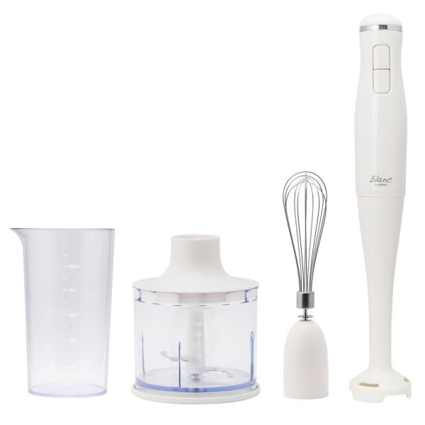 他サイト： ドリテック ハンドブレンダー ホワイト dretec デリスティック HM-810WT 返品種別Aの商品画像