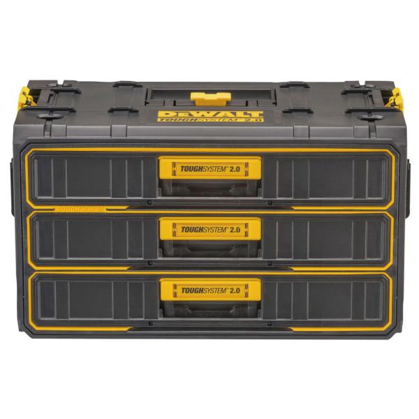 デウォルト タフシステム2.0 チェスト(3段引出し) DWST08330-1 返品種別B