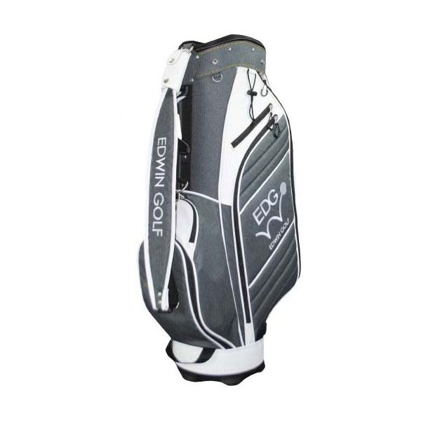 EDWIN（エドウィン） EDWIN GOLF キャディバッグ(ダークグレー・9.5型
