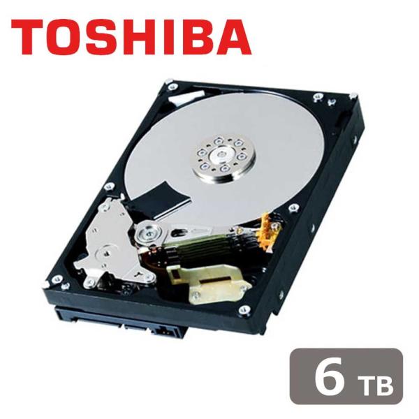 東芝｜TOSHIBA DT02シリーズ(デスクトップPC向け) 3.5インチ 内蔵ハードディスク 6TB(簡易パッケージ) SATA6Gb/ s 128MiB 5400rpm 1年保証 DT02ABA600 返品種別B