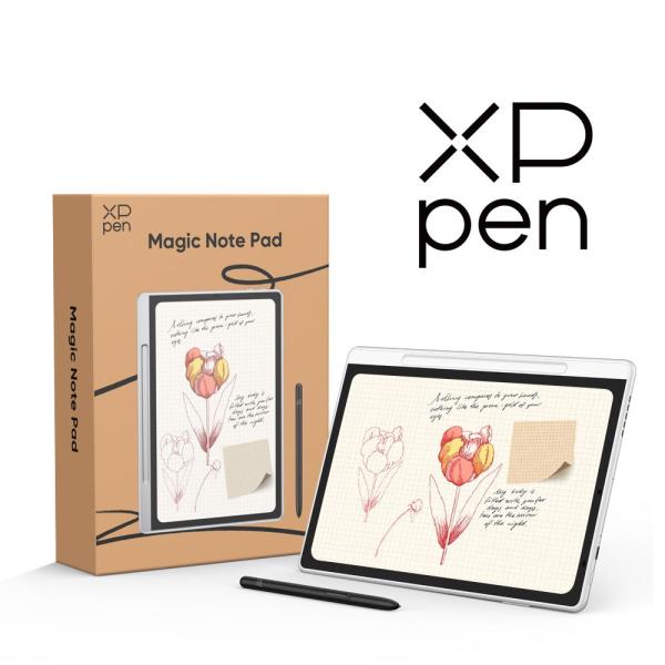 XPPEN MNP01_JP カラーノートパッド [11インチ] Magic Note Pad シルバーホワイト