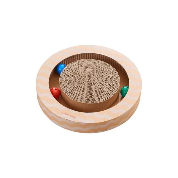 在庫状況：お取り寄せ/5日〜7日で出荷/※仕様及び外観は改良のため予告なく変更される場合がありますので、最新情報はメーカーページ等にてご確認ください。くるくるまわるボールに夢中、五感を刺激する爪とぎ付きおもちゃ愛猫たちが最高に楽しめるように...