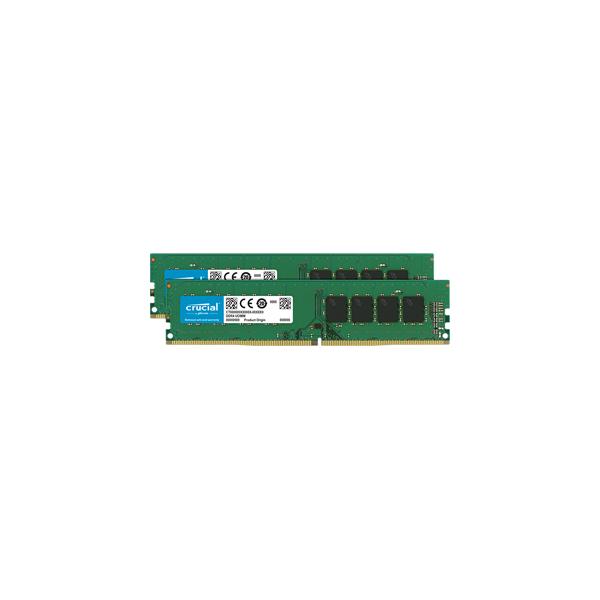 Crucial(クルーシャル) PC4-25600 (DDR4-3200)288pin UDIMM 16GB(8GB×2枚) CT2K8G4DFS832A 返品種別B