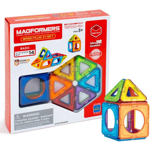 他サイト： ボーネルンド マグ・フォーマー ベーシックプラスセット 14ピース(MF715013) 返品種別Bの商品画像