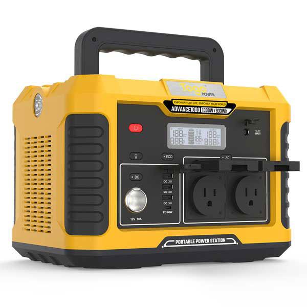 TogoPower AD1000Y ポータブル電源 933Wh USB-C出力搭載TogoPower ADVANCE1000[AD1000YTOGOPOWER] 返品種別B Togopower ポータブル電源 933Wh USB-C出力搭載 TogoPower ADVANCE1000