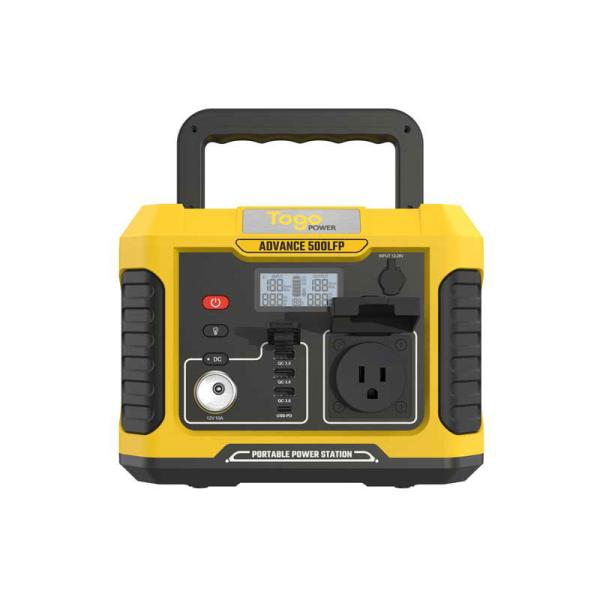 TogoPower AD500LFP ポータブル電源 231Wh USB-C出力搭載TogoPower ADVANCE500LFP[AD500LFP] 返品種別B Togopower ポータブル電源 231Wh USB-C出力搭載 TogoPower