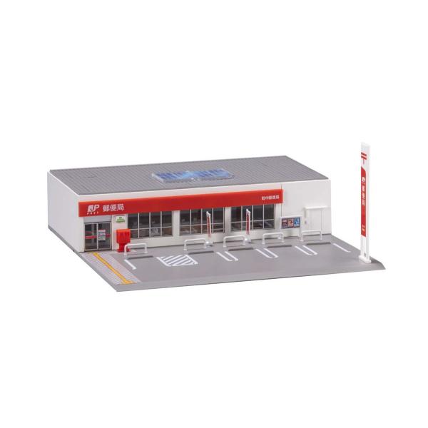 在庫状況：在庫僅少/2025年11月 発売/※画像はイメージです。実際の商品とは異なる場合がございます。※セット内容以外の商品は別売りです。トミックスの完成品Nゲージストラクチャー、郵便局です。