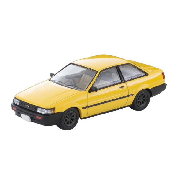 トミーテック 1/ 64 LV-N284f トヨタ カローラ レビン 2ドア GT RSワタナベホイール装着車(黄) 83年式(342090)ミニカー 返品種別B