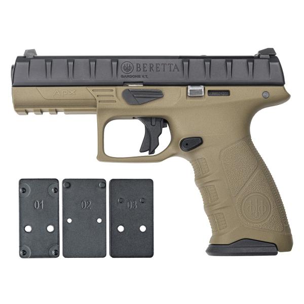 KSC オフィシャルライセンスモデル APX TAN(対象年令 18才以上用)エアガン 返品種別B