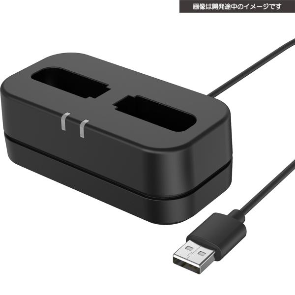 サイバーガジェット (Switch)コントローラー充電スタンド (SWITCH Joy-Con用) ブラック 返品種別B