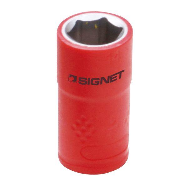 SIGNET 3/ 8DR 絶縁ソケット6角14mm シグネット E41614 返品種別B