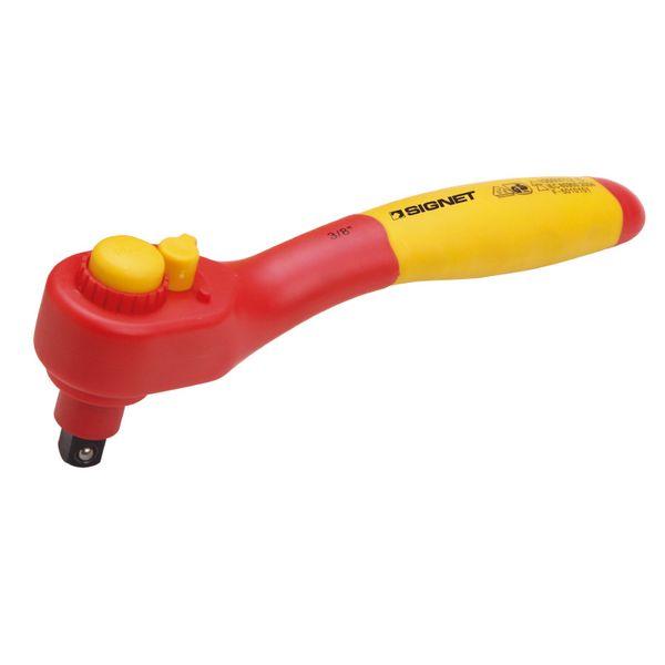SIGNET 1/ 2DR 絶縁ラチェットハンドル250mm シグネット E42212 返品種別B