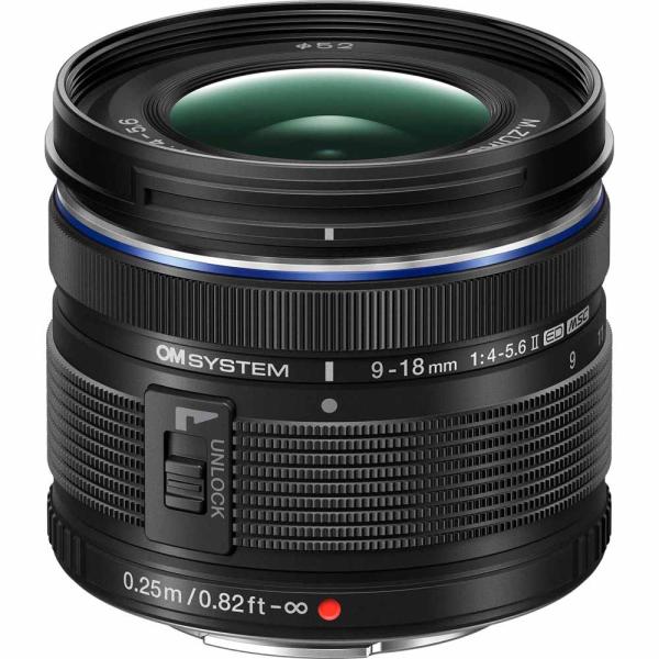 OM SYSTEM M.ZUIKO DIGITAL ED 9-18mm F4.0-5.6 II ※マイクロフォーサーズ用レンズ ED9-18MMF4.0-5.6II 返品種別A