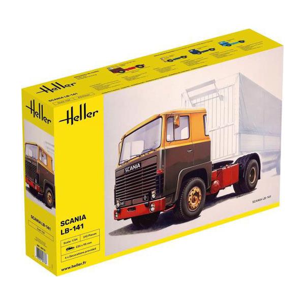 エレール 1/ 24 スカニア LB-141 トラック(HE80773)プラモデル 返品種別B