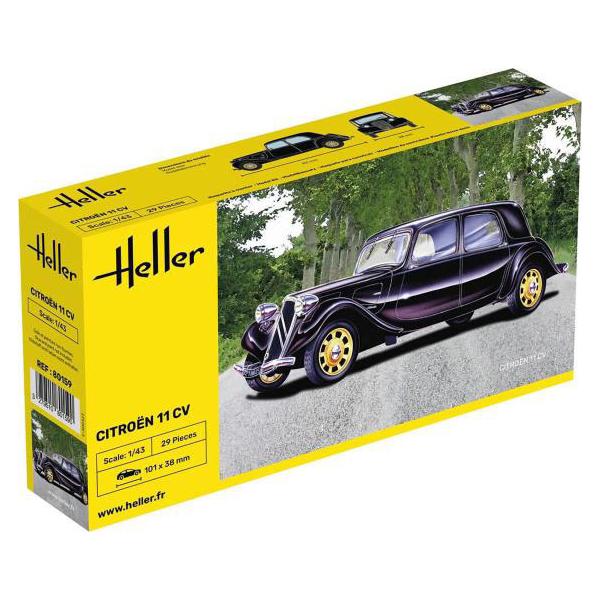 エレール (再生産)1/ 43 シトロエン 11 CV(HE80159)プラモデル 返品種別B