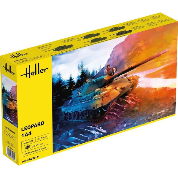 エレール 1/ 35 ドイツ軍 レオパルト 1A4(HE81126)プラモデル 返品種別B