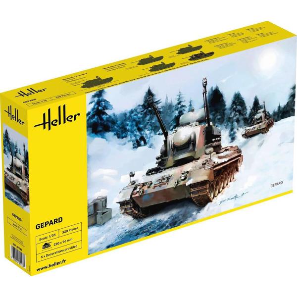 エレール 1/ 35 ドイツ軍 ゲパルト 対空戦車(HE81127)プラモデル 返品種別B