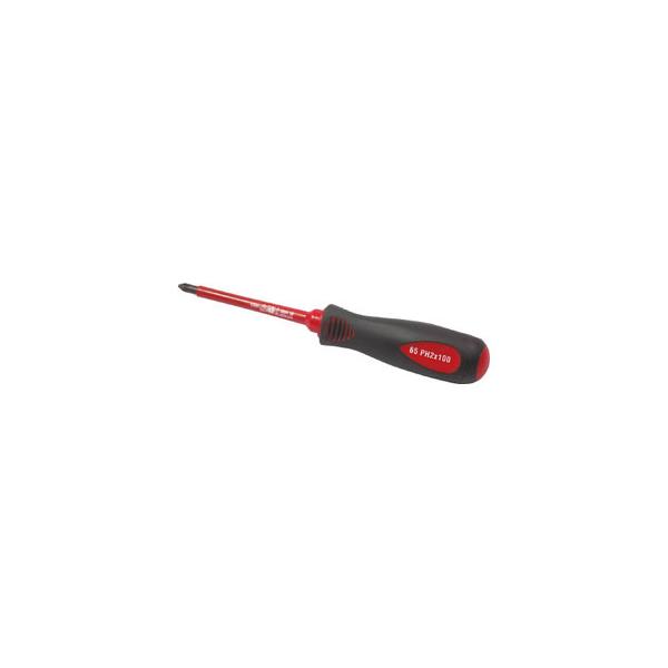 Tech-EV 絶縁工具 スクリュードライバー +2 X100mm OLC636220A 返品種別B