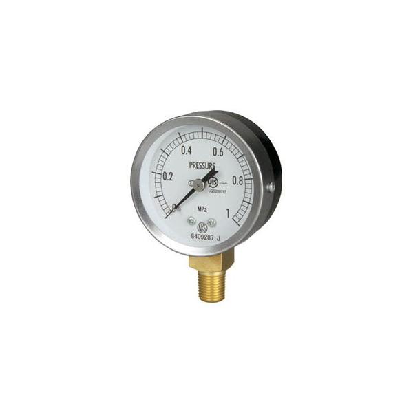 在庫状況：お取り寄せ/お届け：約2週間/※画像はイメージです。◆ブルドン管の弾性変形(動き)を指針に伝える構造の圧力計で、構造が簡単なため、取り扱いが容易です◆JIS B 7505-1規格品です※画像はイメージです。/[GS5017125MP]